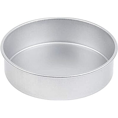 Qson Aluminium Round Cake Baking Mould 10 X 2.5"