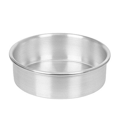 Qson Aluminium Round Cake Baking Mould 6 X 2.5"