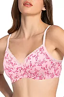 Amante Cotton Casuals Padded Non Wired Printed T Shirt Bra 10202