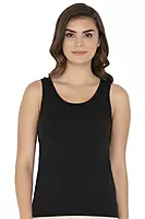AMANTE Broad Strapped Body Hugging Cotton Tank Top 76801