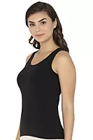 AMANTE Broad Strapped Body Hugging Cotton Tank Top 76801