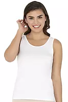 AMANTE Broad Strapped Body Hugging Cotton Tank Top 76801