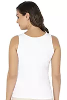 AMANTE Broad Strapped Body Hugging Cotton Tank Top 76801