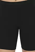 Smooth Mid-thigh Cotton Shortie Liner