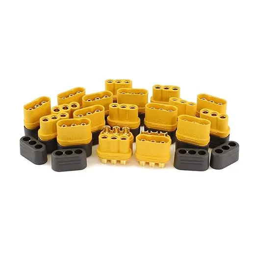 AMASS MR60 Male-Female connector pair with housing