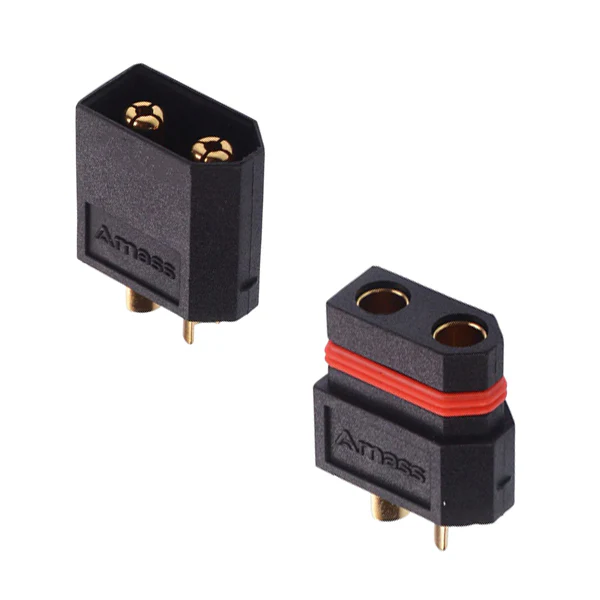 Amass Waterproof XT60 Connector (XT60W / XT60EW) - Pair