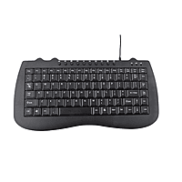 Wired AD-511 Mini Multimedia Keyboard, Compact & Efficient for Laptop & CPU (Black)