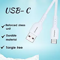 Champion 12W 5V/2.4A Single USB Port Mobile Charger with Type-C Cable Combo | Fast Charging For Android Devices (Pack Of 20 Pcs) Champion 12W 5V/2.4A Single USB Port Mobile Charger with Type-C Cable Combo | Fast Charging For Android Devices (Pack Of 20 Pcs)