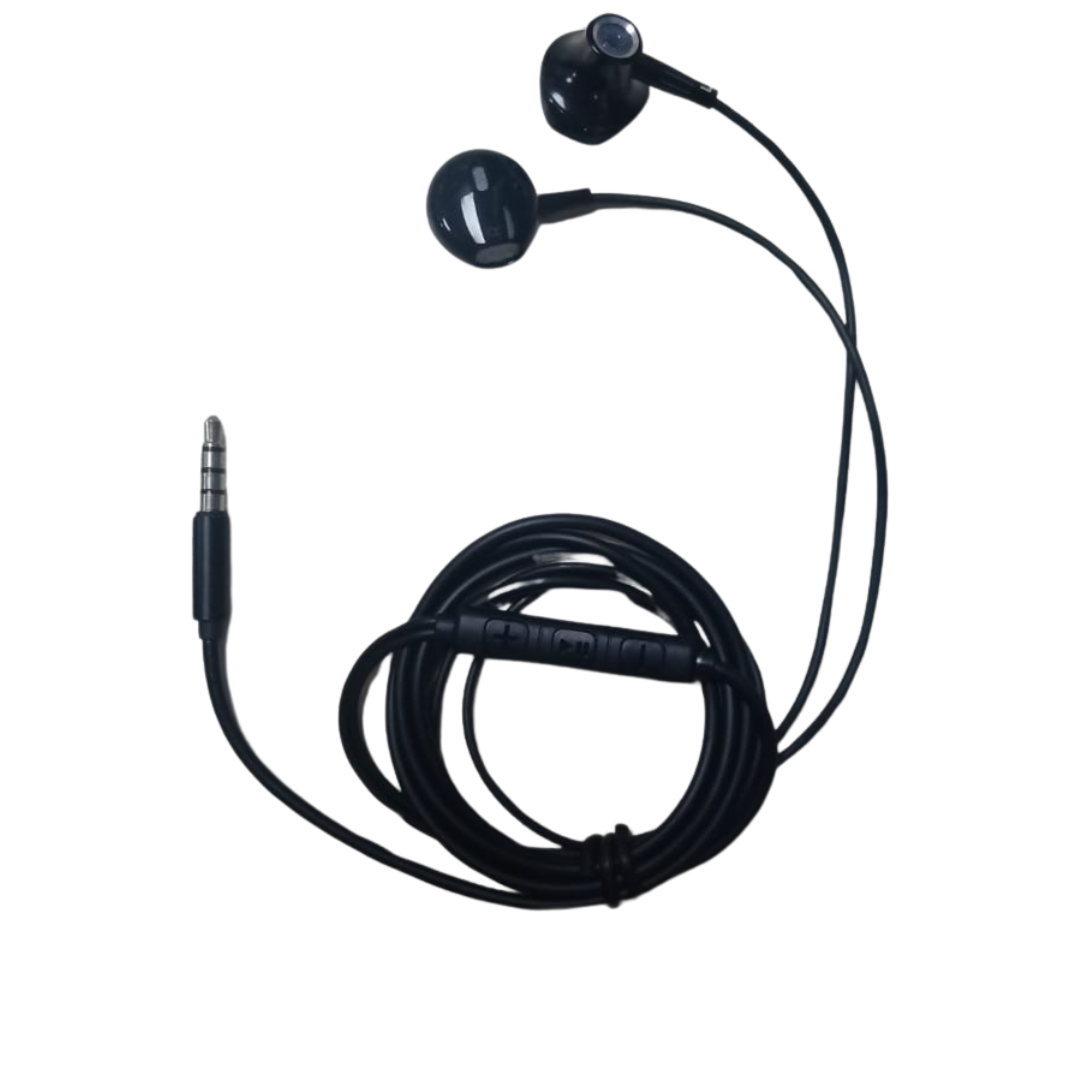 Wired Earphones with Mic | 3.5mm Jack | Tangle-Free Cable | Deep Bass Audio (Metallic Red) Wired Earphones with Mic | 3.5mm Jack | Tangle-Free Cable | Deep Bass Audio (Metallic Red)