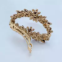 Amber Floral Barrette
