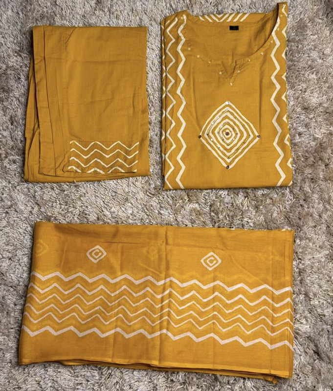 Amber Glow Kurta set