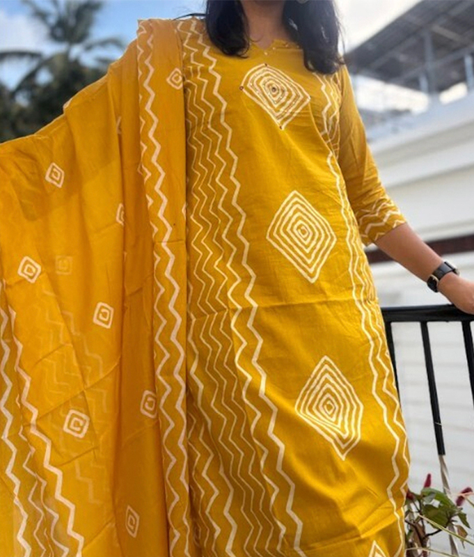 Amber Glow Kurta set