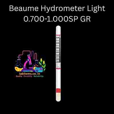 Beaume Hydrometer Light .700-1.000SP.GR