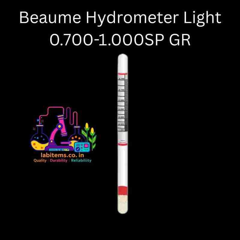 Beaume Hydrometer Light .700-1.000SP.GR