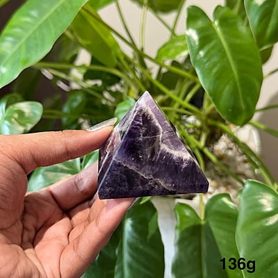 Amethyst Stone Pyramid Amethyst Stone Pyramid