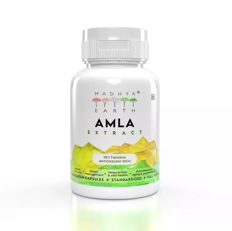 Amla Extract Veg Capsules 60pcs