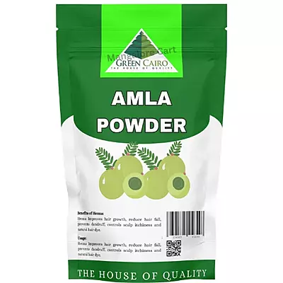 Green Cairo Amla Powder – Natural Hair Strength & Shine – 100g