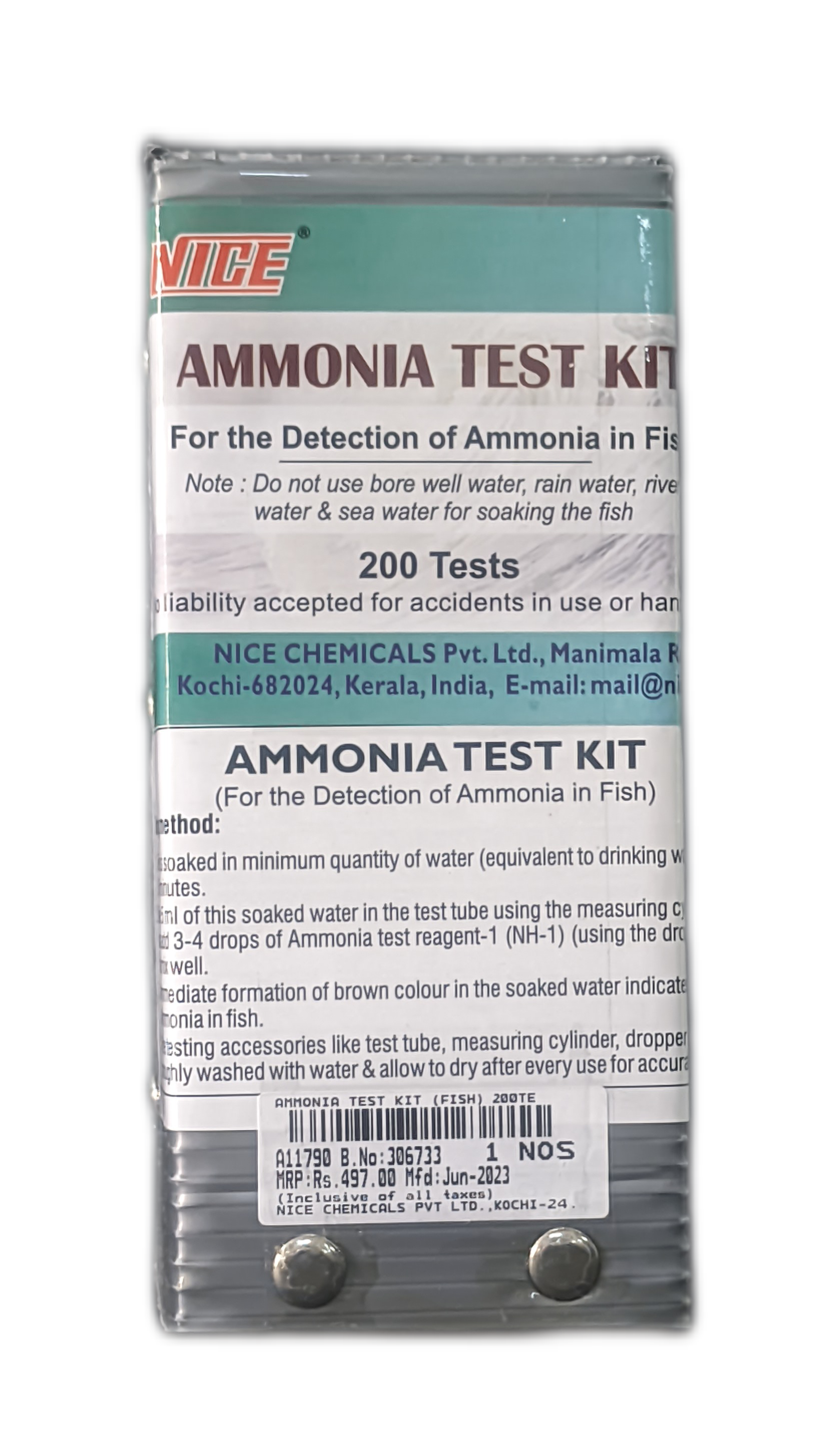 Ammonia Test Kit 200Test NICE