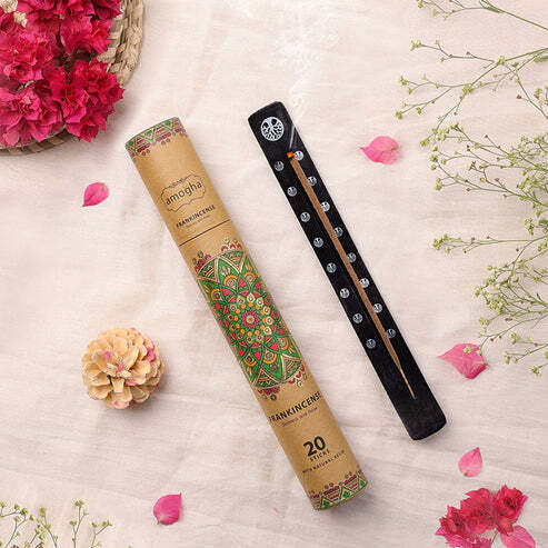 Iris Amogha Masala Incense Sticks with Holder FRANKINCENSE