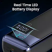 Portronics Ampbox 27K Power Bank – 27000mAh | Laptop Charging | LED Battery Display | Safe & Smart Charging | Portable Charger