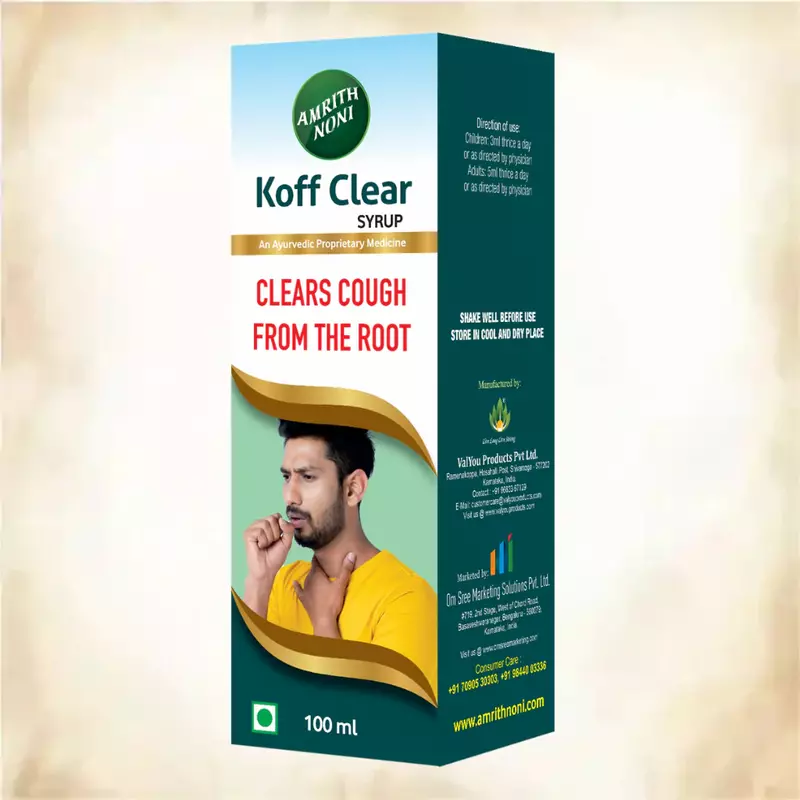 Amrith Noni Koff Clear Syrup