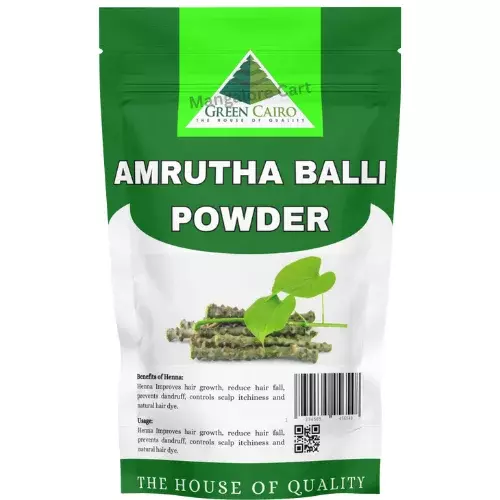 Green Cairo Amrutha Balli Powder – Natural Health Support – 100g