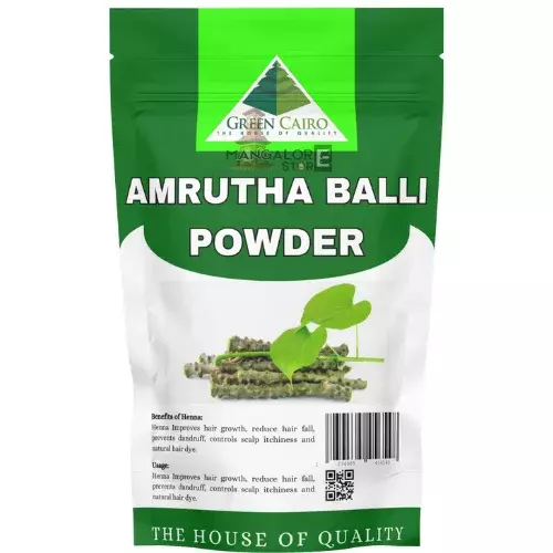 Green Cairo Amrutha Balli Powder – Natural Health Support – 100g