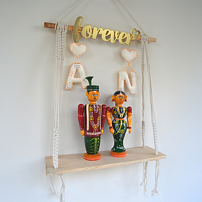 Anant Bandhan – Macramé Couple Wall Hanging