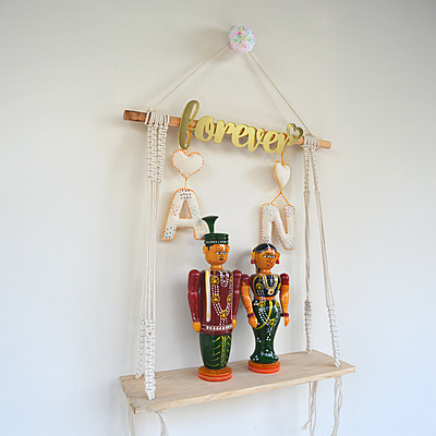Anant Bandhan – Macramé Couple Wall Hanging