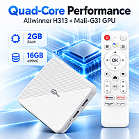 H313 Voice-Enabled Android TV – Smart Entertainment in Your Pocket