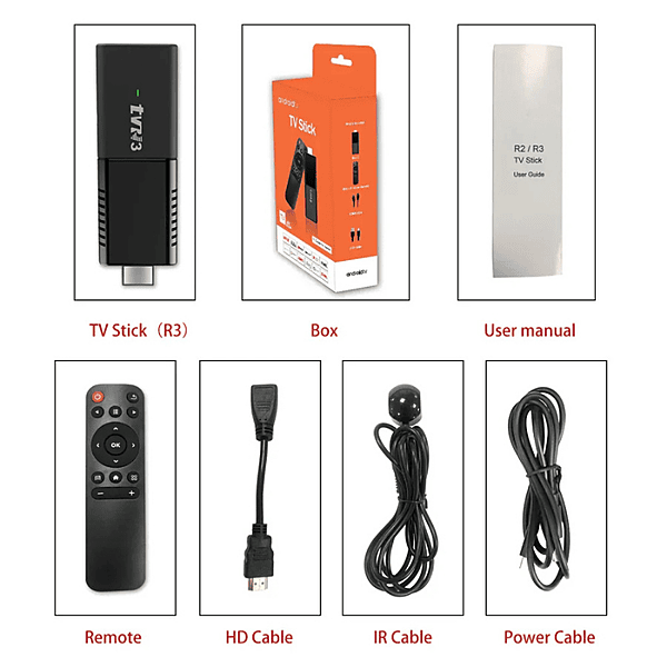 Zigdeal Android TV Stick – Smart Streaming Device | Full HD Support | Plug & Play