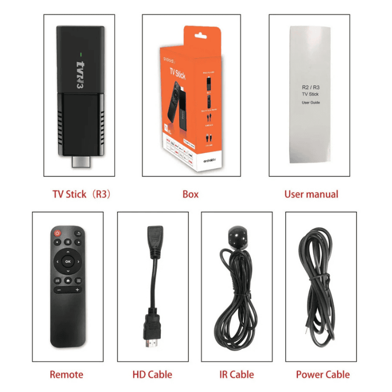 Zigdeal Android TV Stick – Smart Streaming Device | Full HD Support | Plug & Play