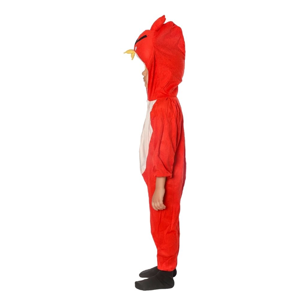 Angry Bird Fancy Dress in White & Red