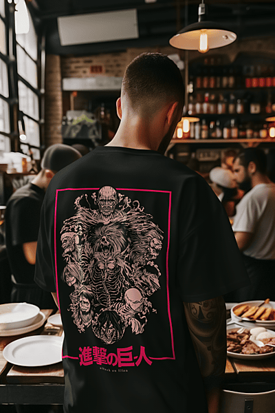 The UK17 Oversized Tshirt Anime 2