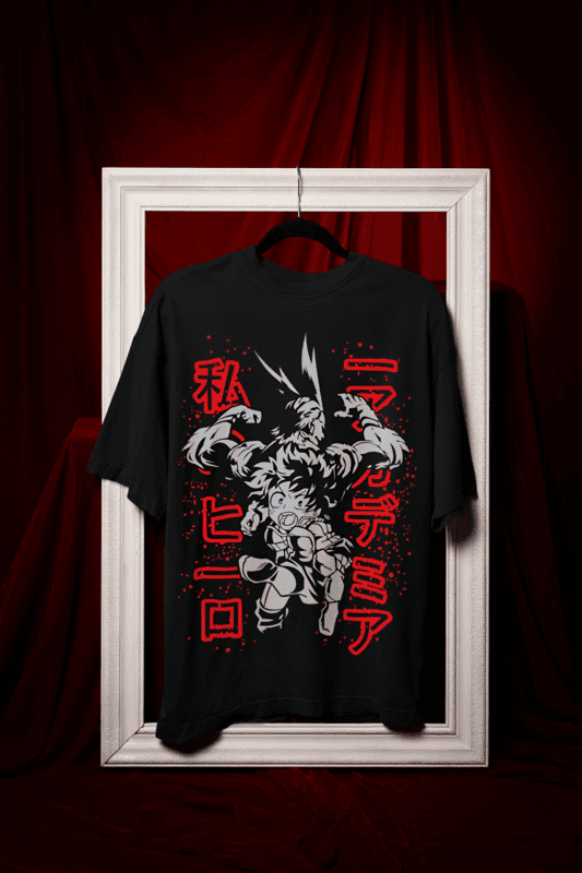 The UK17 Oversized Tshirt Anime 45