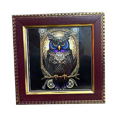Owl — Pyrite Photo Frame Owl — Pyrite Photo Frame