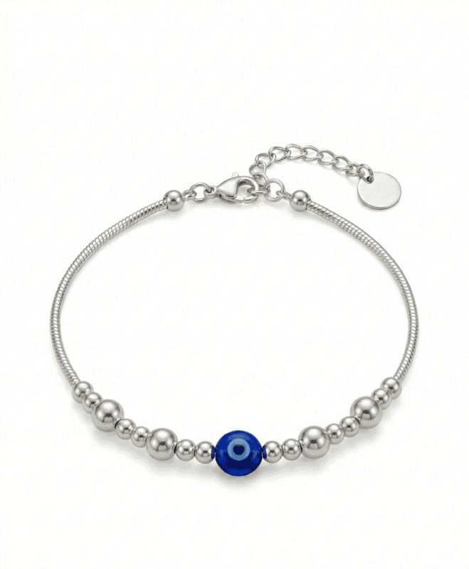 925 Silver Guardian Snake Anklet Pair