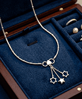 925 Silver Celestial Rhythm Station Anklet Pair