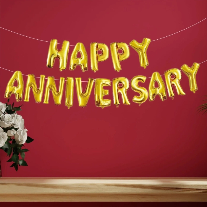 Anniversary Foil Banner (Gold)