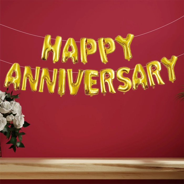 Anniversary Foil Banner (Gold)