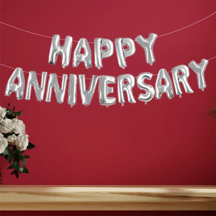 Anniversary Foil Banner (Silver)