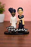 Custom Couple Miniature Figurine
