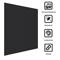 Anadised laser marking plate 1ft*2ft
