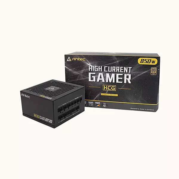 Antec HCG 850 Gold 80 Plus Gold Fully Modular Power Supply Up to 92% efficient (HCG850)