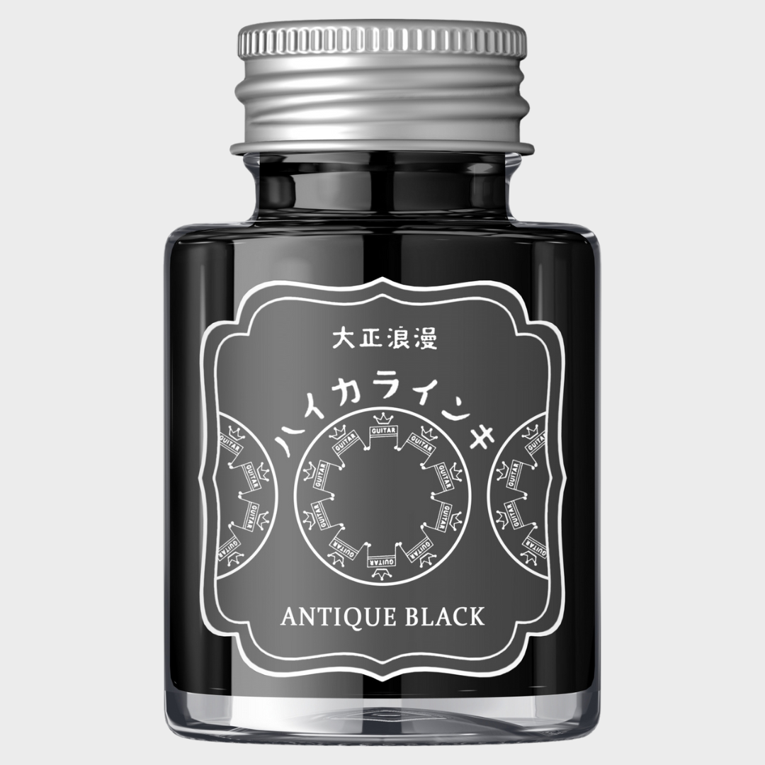 Guitar Taisho Roman Haikara Inki Antique Black