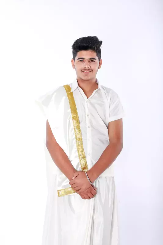 South Indian Fancy Dress Costume For Boys