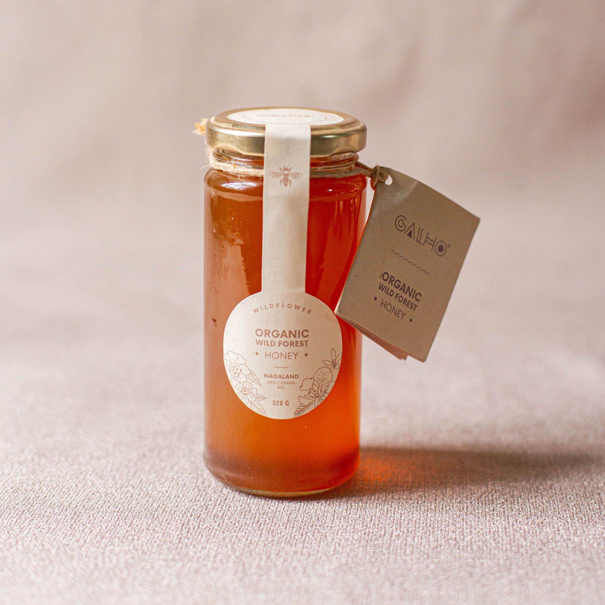 Wild Flower Honey 320 Gms (Apis Cerana Bee)