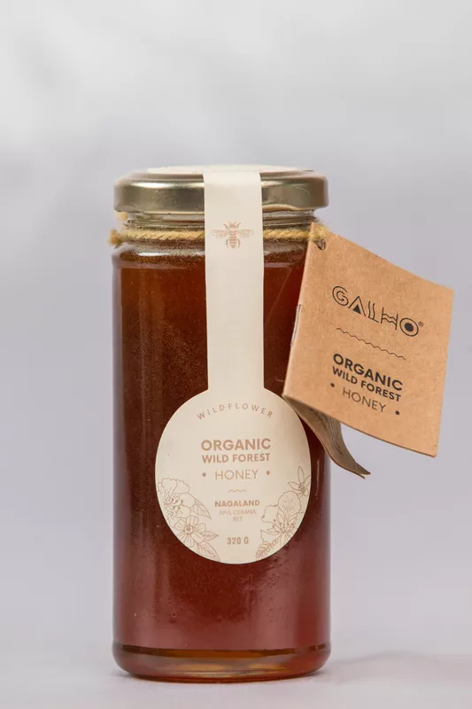Wild Flower Honey 320 Gms (Apis Cerana Bee)