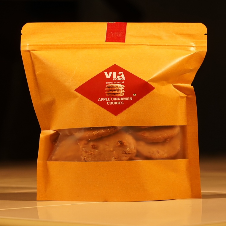 VIA Foods Apple cinnamon cookies