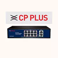 CP PLUS 8+2 Port Fast Ethernet Switch(CP-ANW-HP8H2-96 )